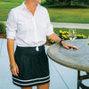 Classic Pleated in Navy - Course & Club