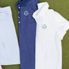 Short Sleeve Polo Top in White - Course & Club